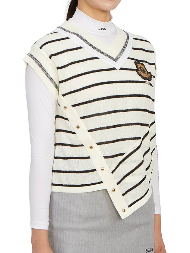 Golf Wear Women s Vest MLW 3A AB02 WHITE - MARK & LONA - BALAAN 4