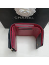 Small 19 Flap Wallet Lambskin Gold Black - CHANEL - BALAAN 6