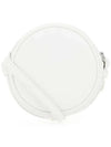 Reedition Sac Petit Cercle Cross Bag White - COURREGES - BALAAN 4