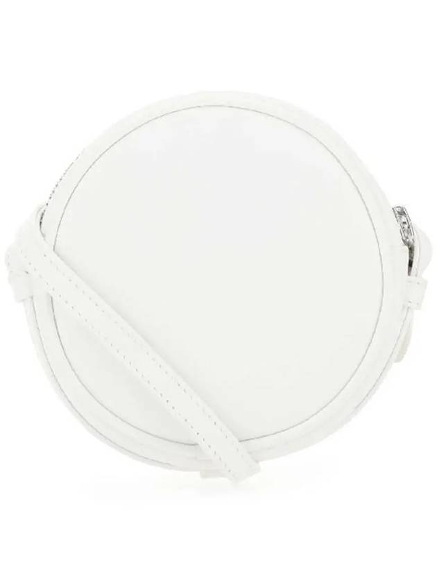 Reedition Sac Petit Cercle Cross Bag White - COURREGES - BALAAN 4