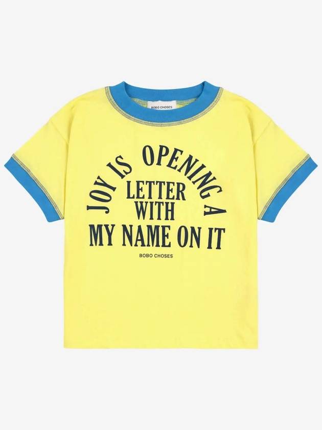 Children s Short Sleeve T Shirt Joy Is B125AC015 - BOBO CHOSES - BALAAN 2