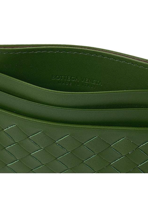 Intrecciato Classic Card Wallet Green - BOTTEGA VENETA - BALAAN 10