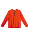 Men's Tomas Pro Pack Long Sleeve T-Shirt Tangerine Tango - J.LINDEBERG - BALAAN 2