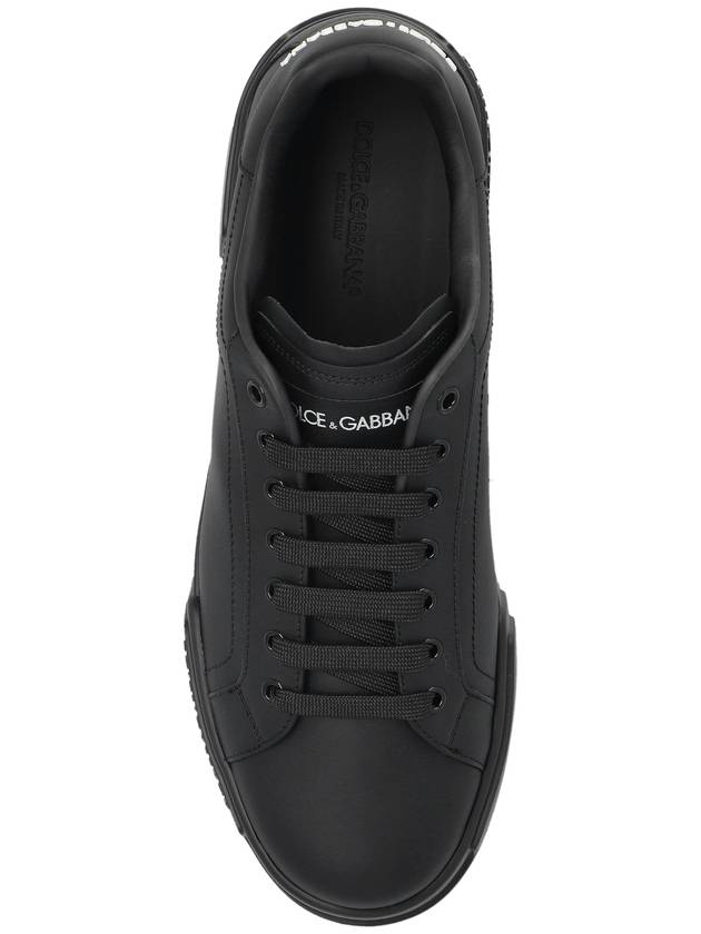 Dolce & Gabbana Sneakers Portofino, Men's, Black - DOLCE&GABBANA - BALAAN 6