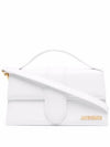 Le Grand Bambino Leather Tote Bag White - JACQUEMUS - BALAAN 1