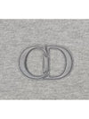 CD Icon Cotton Sweatshirt Grey - DIOR - BALAAN 3