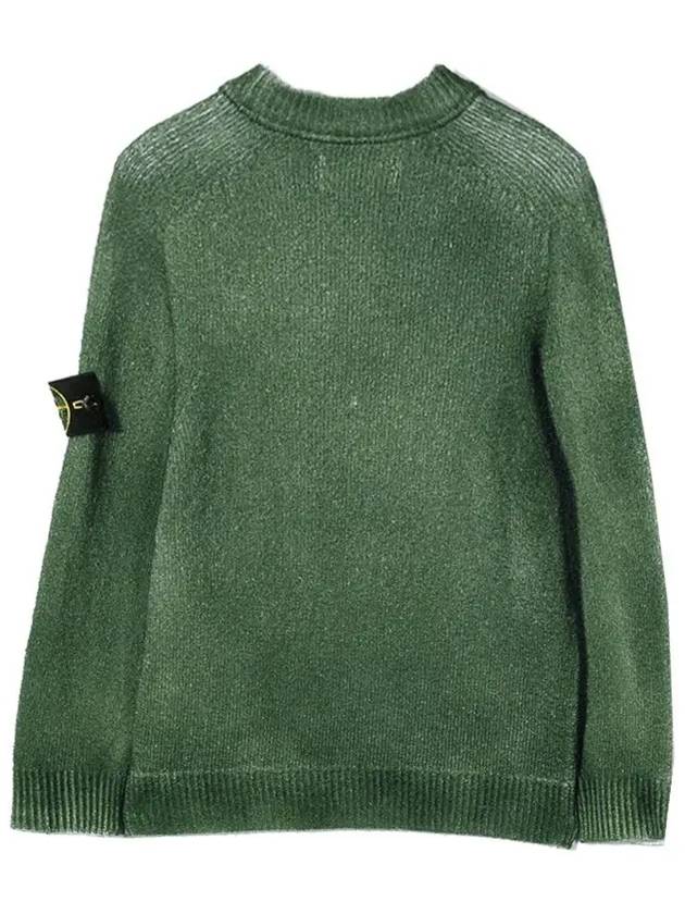 12th Anniversary Kids Women s Wappen Crew Neck Knit 7416513A3 V0059 - STONE ISLAND - BALAAN 3