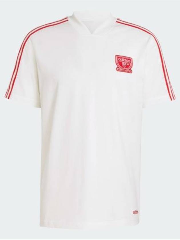 Graphic Short Sleeve T-Shirt Red White - ADIDAS - BALAAN 2