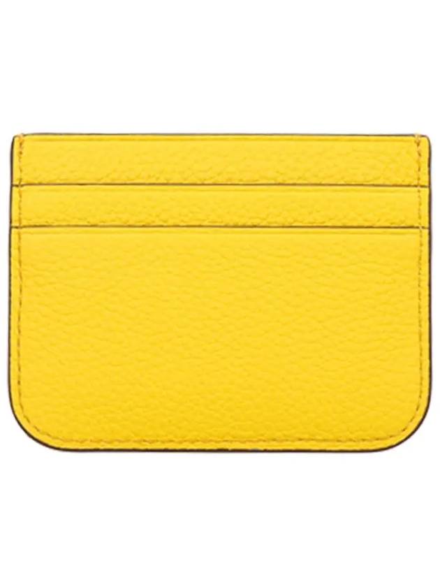 Eleanor Card Wallet Yellow - TORY BURCH - BALAAN 4