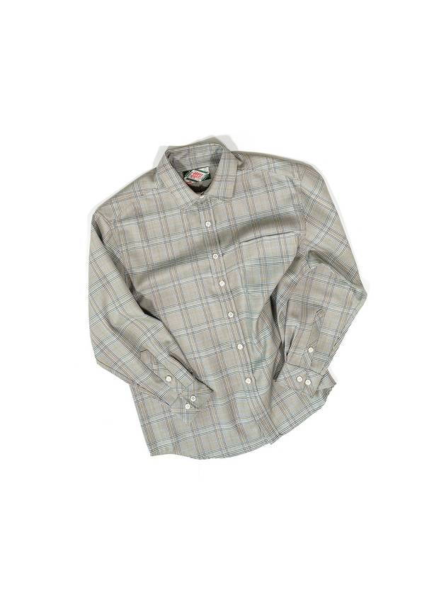 Men's Wool Shirt Green I1WS02GR - IOEDLE - BALAAN 1