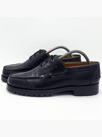 Men s 690 Deck Derby Loafer Black - J.M. WESTON - BALAAN 1