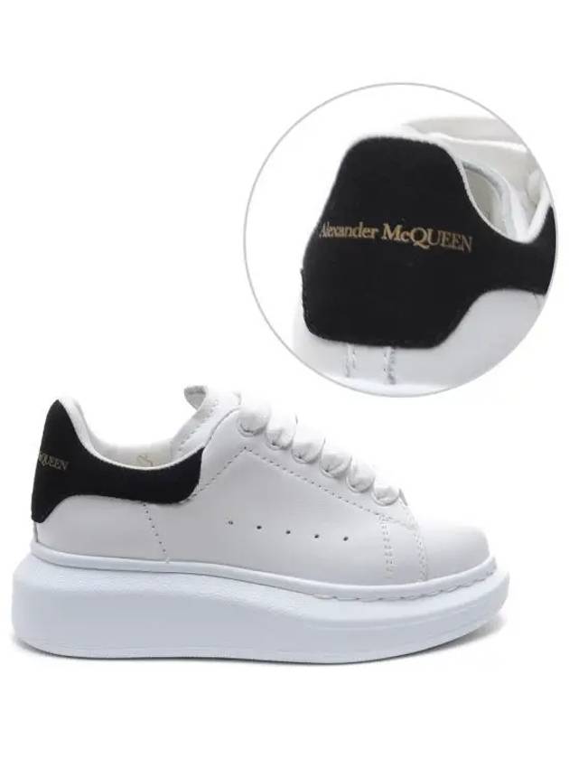 Kids Black Tab Sneakers White - ALEXANDER MCQUEEN - BALAAN 2