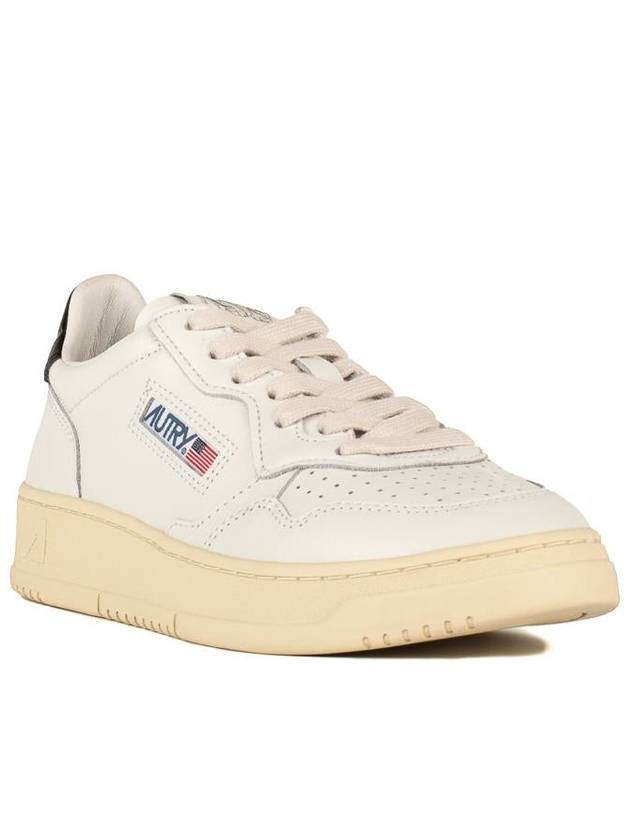 Medalist Goatskin Low Top Sneakers White - AUTRY - BALAAN 4