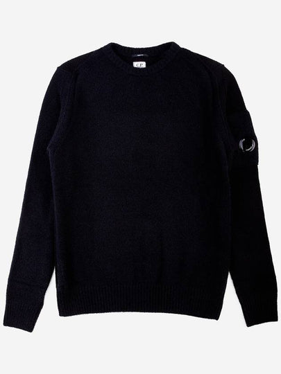 Fleece Knit Top Black - CP COMPANY - BALAAN 2