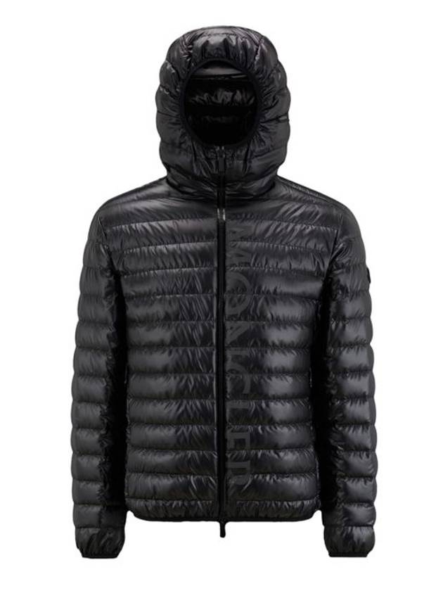 Lauzet short down jacket black - MONCLER - BALAAN 1