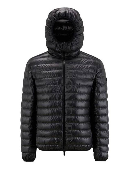 Lauzet short down jacket black - MONCLER - BALAAN 1