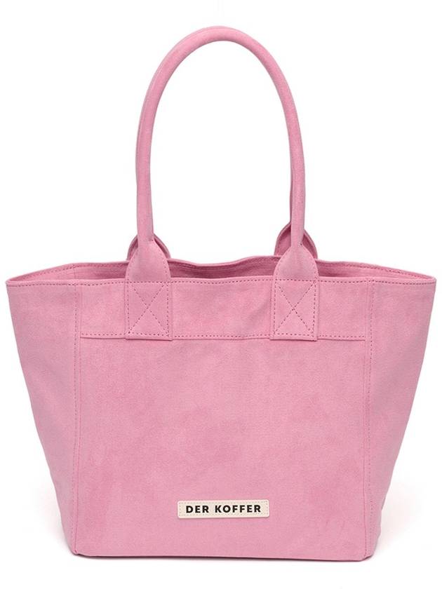 SHOPPER SUEDE PINK MD - DER KOFFER - BALAAN 1