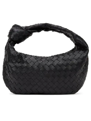 Jodie Intrecciato Tote Bag Black - BOTTEGA VENETA - BALAAN 1