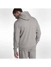 01914430063WrapMade in ItalyHooded Zip Up JacketGray - NIKE - BALAAN 3