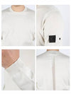 Men's Shadow Lens Wappen Knit Top White - STONE ISLAND - BALAAN 4