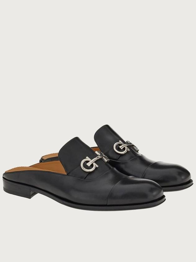 Gancini Bloafers Black - SALVATORE FERRAGAMO - BALAAN 2