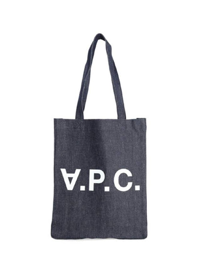 Laure logo denim tote bag blue - A.P.C. - BALAAN 2