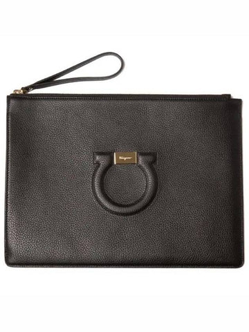 Ferragamo Gancini pouch clutch bag 759606 - SALVATORE FERRAGAMO - BALAAN 1