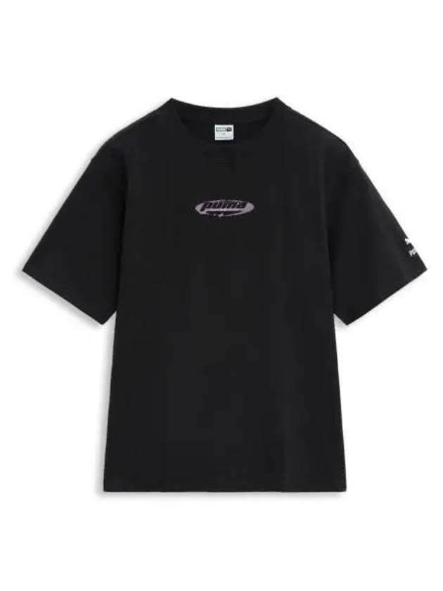 Celerator K Graphic Short Sleeve T-Shirt Black - PUMA - BALAAN 1