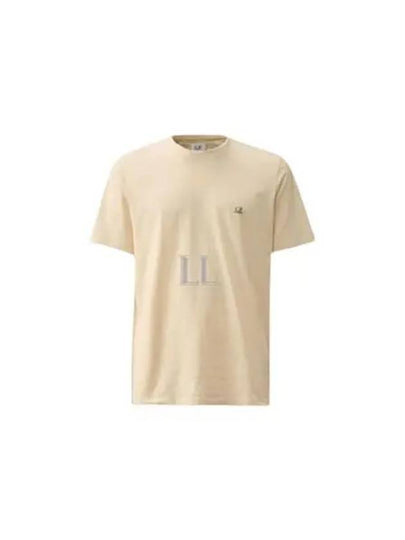 30/1 Jersey Goggle Short Sleeve T-Shirt Beige - CP COMPANY - BALAAN 2