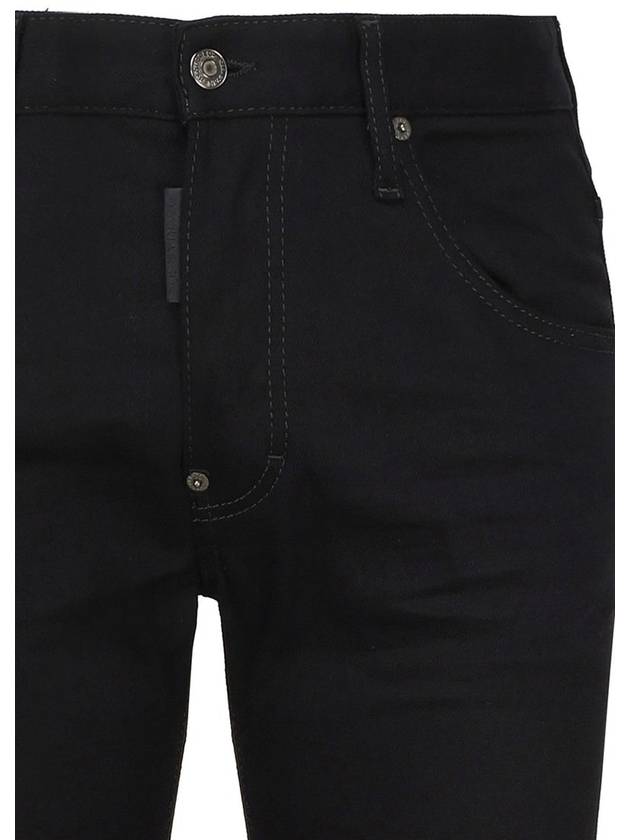 Skater Slim Cut Jeans Black - DSQUARED2 - BALAAN 15