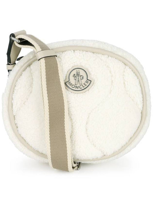 Montclair Women s DELIAH Teddy Cross Bag Ivory 5L00003 M3189 034 - MONCLER - BALAAN 1