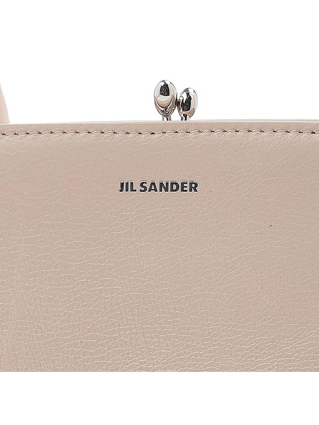 Gogi Frame Square Calf Leather Tote Bag Pink - JIL SANDER - BALAAN 8