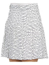 Women's Adina Print Skirt White - J.LINDEBERG - BALAAN 11