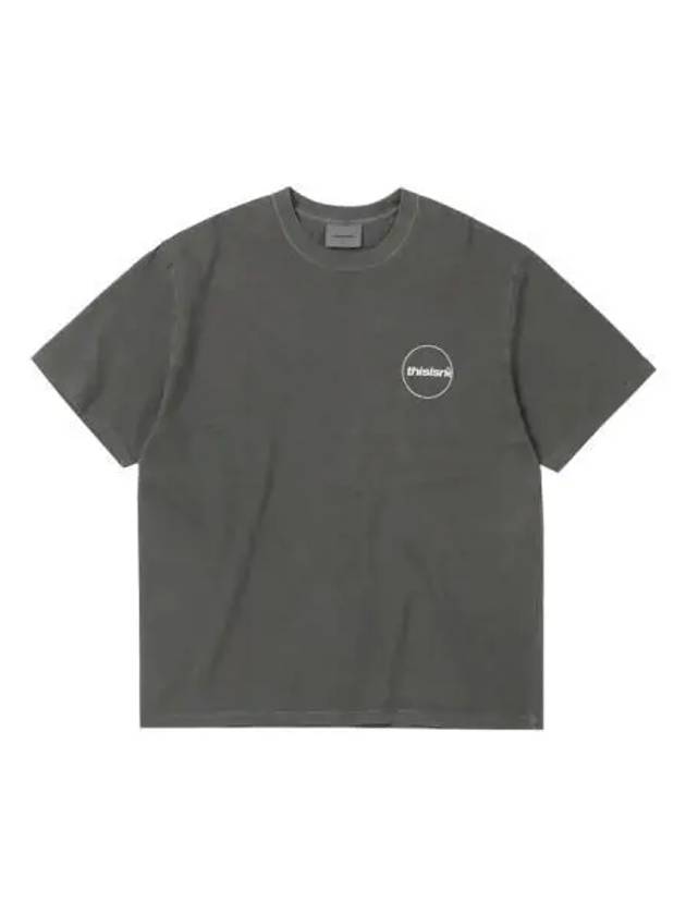 C logo short sleeve t shirt charcoal - THISISNEVERTHAT - BALAAN 1