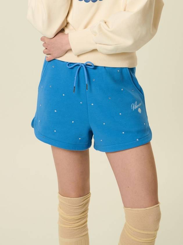 24 Eva Glitter Shorts_Sea Blue - VIBEREEN - BALAAN 4