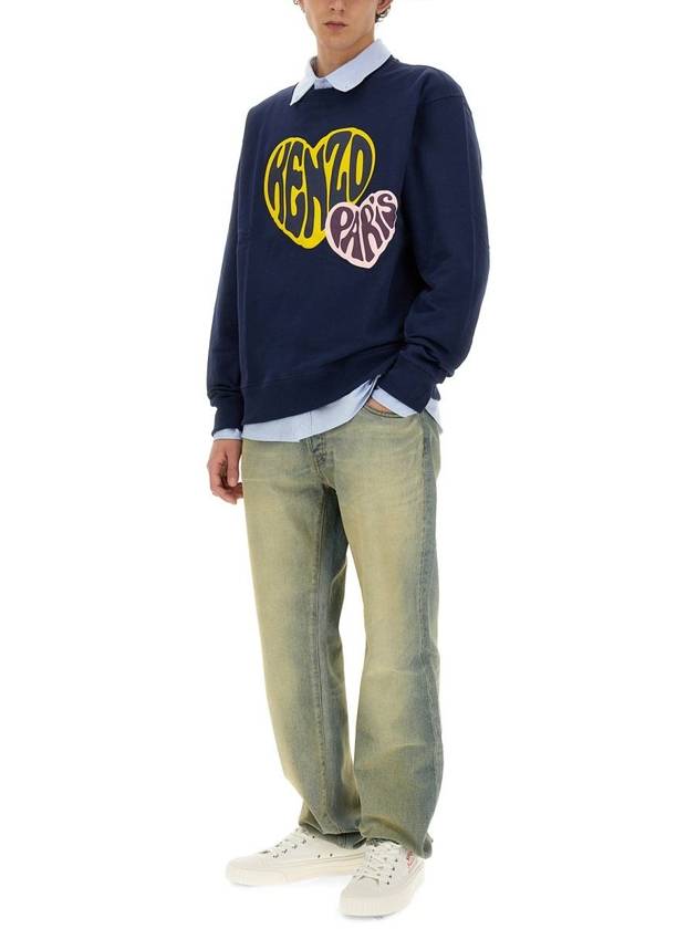 Slim Bara Jeans 'Kenzo Drawn Varsity' - KENZO - BALAAN 2