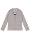 Women's Alex Pocket Wool Cardigan Beige - MAX MARA - BALAAN 2