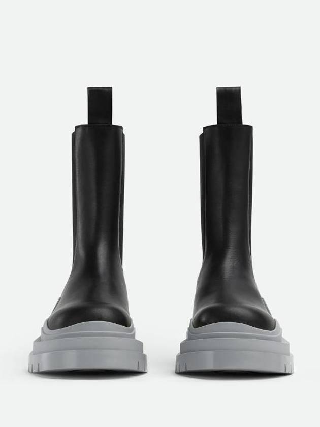 Tire Chelsea Boots Black Grey - BOTTEGA VENETA - BALAAN 3