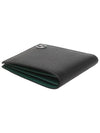 Men s Outlet GG Interlocking Two Tone Half Wallet Black Green 610464CAO2N1080 - GUCCI - BALAAN 4