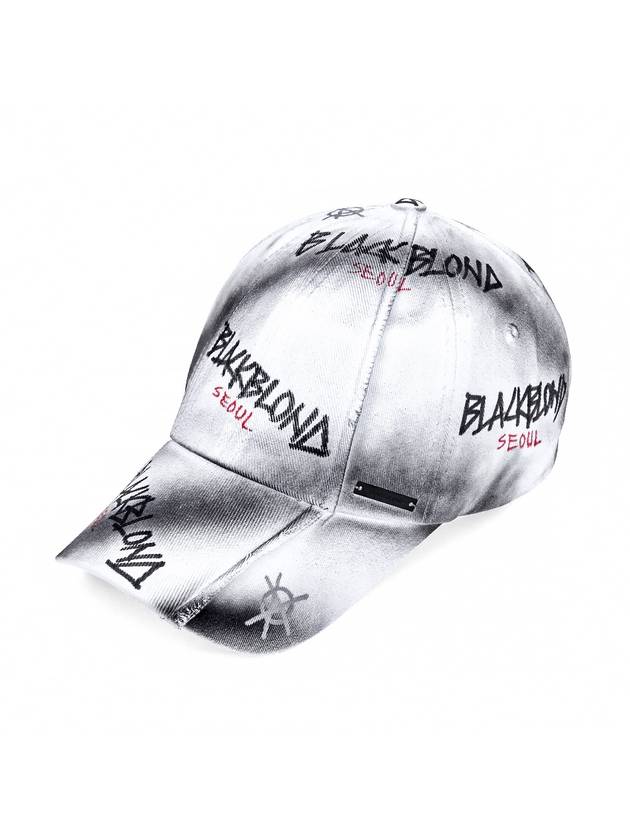 BBD Disorder Graffiti Logo Cap White - BLACKBLOND - BALAAN 2