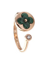 Q9N08F Pink Gold Malachai Color Blossom Mini Sun Diamond Ring No 5233577 7 - LOUIS VUITTON - BALAAN 3