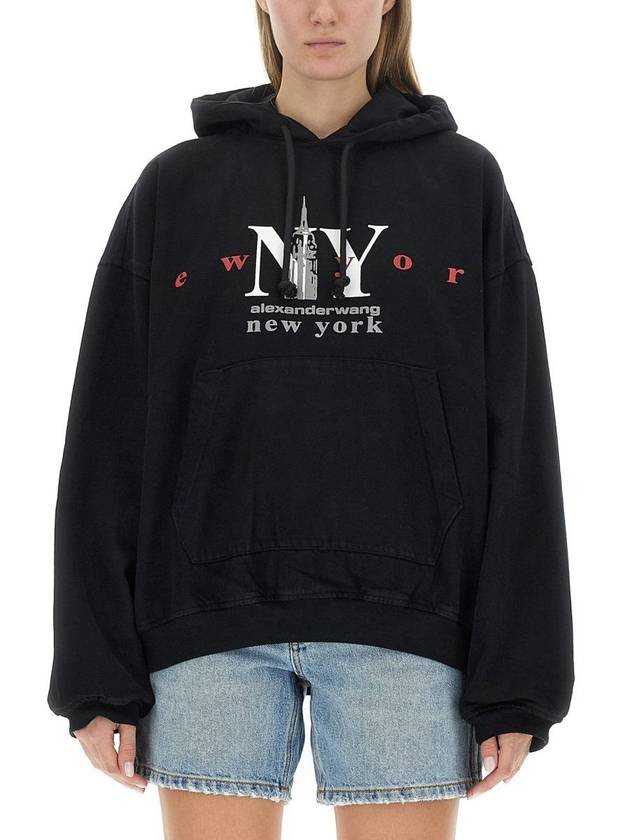 Alexander Wang Sweatshirt With Logo - ALEXANDER WANG - BALAAN 1