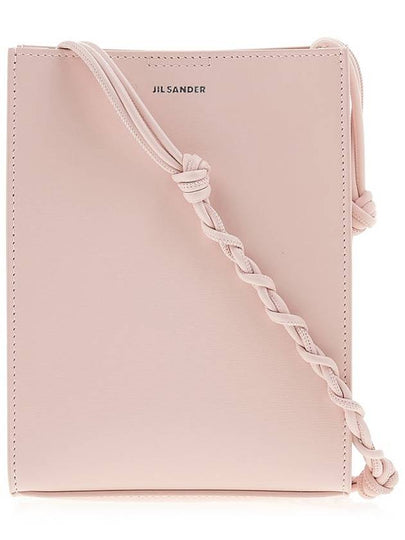 Logo Small Tangle Leather Cross Bag Pink - JIL SANDER - BALAAN 2