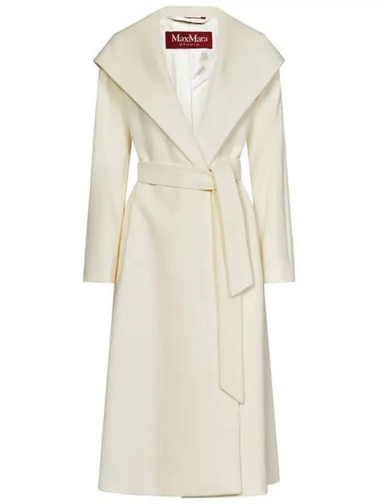 23FW 3 silk tone 3BDANTON belted coat 2360162233 001 - MAX MARA - BALAAN 2