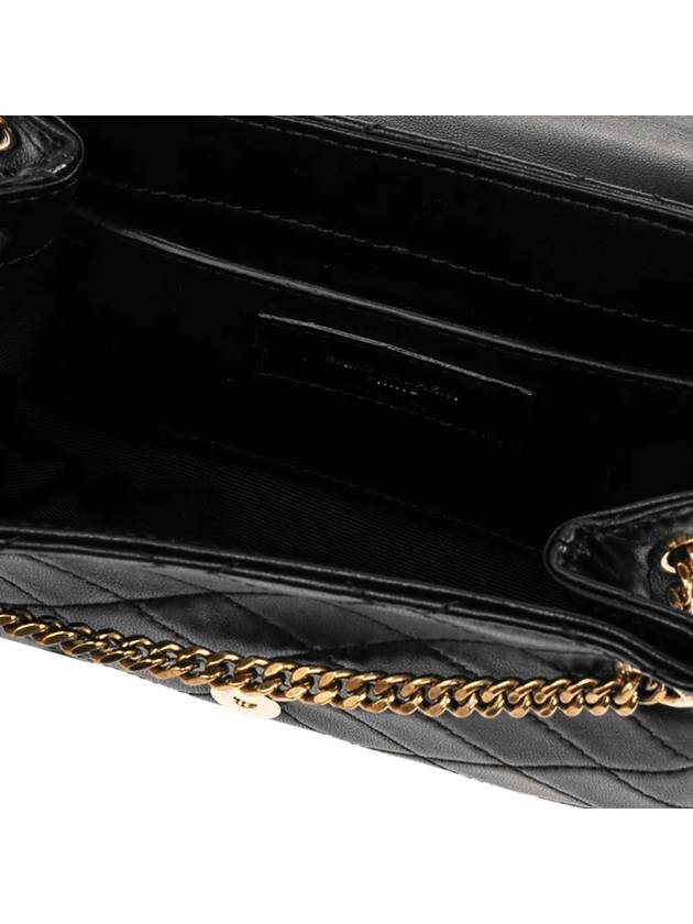 Nolita Lambskin Mini Bag Black - SAINT LAURENT - BALAAN 5