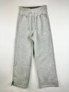 Phoenix Fleece Wide Leg Track Pants Grey - NIKE - BALAAN 2