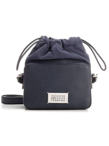 5AC Logo Patch Cross Bag Blue - MAISON MARGIELA - BALAAN 1