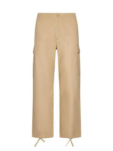 Cargo Straight Pants Beige - KENZO - BALAAN 1