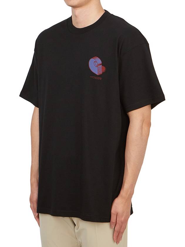 Diagram C Short Sleeve T-Shirt Black - CARHARTT WIP - BALAAN 3