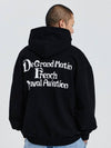 V Heavy Hood Sweat De Hoodie Black - DE GRAND MATIN - BALAAN 2